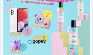 TikTok Challenge Lovillea Parfum Berhadiah HP Samsung A13