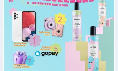 TikTok Challenge Lovillea Parfum Berhadiah HP Samsung A13