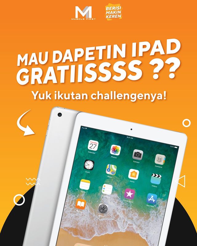 Tiktok Challenge Video Plank Berhadiah iPad 9 10,2 Inch
