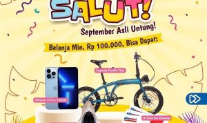 Undian Alfagift SALUT Berhadiah iPhone 13 Pro, Sepeda, dll