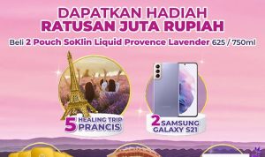 Undian SoKlin Prancis Vaganza Berhadiah Ratusan Juta Rupiah