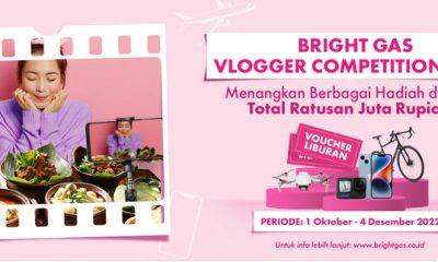 Bright Gas Vlogger Competition 2022 Total Hadiah Ratusan Juta