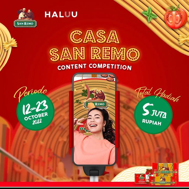 Casa San Remo Content Competition Berhadiah Total 5 Juta