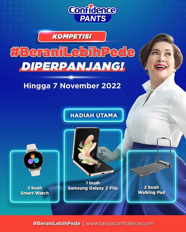 Challenge Berani Lebih Pede Hadiahnya Samsung Z Flip