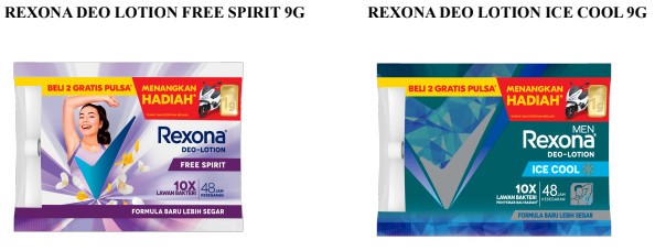 Contoh kemasan promo gebyar deolotion diolesin rexona 2023