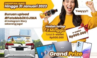 Foto Mobil Kojima! Menangkan Hadiah Total Puluhan Juta Rupiah