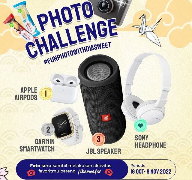 Fun Photo With Diasweet Berhadiah Smartwatch Garmin, dll