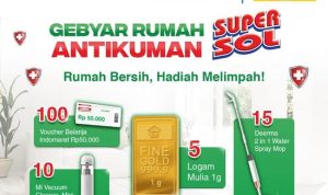 Gebyar Rumah Antikuman Supersol Berhadiah Jutaan Rupiah