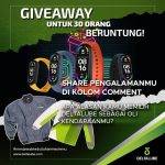 Giveaway Alasan Pilih Deltalube Berhadiah Xiaomi Mi Band 6