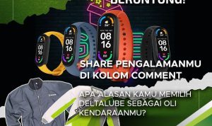 Giveaway Alasan Pilih Deltalube Berhadiah Xiaomi Mi Band 6