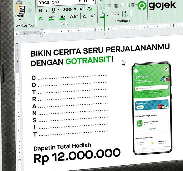 Giveaway Cerita Seru Gotransit Berhadiah Total 12 Juta Rupiah