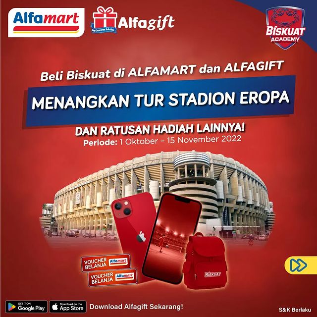 Ikuti Promo Biskuat Academy Menangkan Tur Stadion Eropa