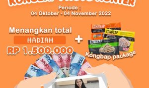 Kongbap Photo Hunter 2022 Berhadiah Total 1,5 Juta + Produk