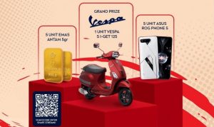 Kontes Cerita Lawan Habis Grand Prize Vespa S I-GET 125