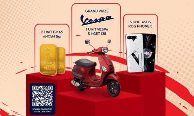 Kontes Cerita Lawan Habis Grand Prize Vespa S I-GET 125