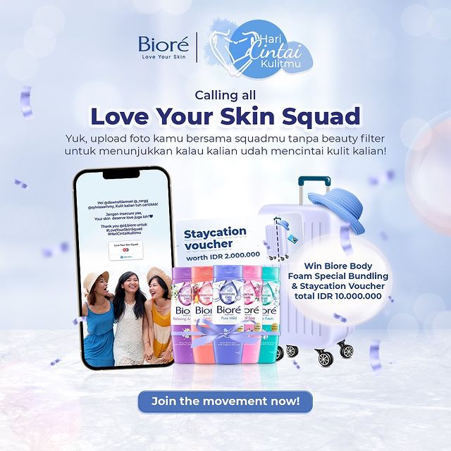 Kontes Foto Love Your Skin Squad Berhadiah Total 10 Juta