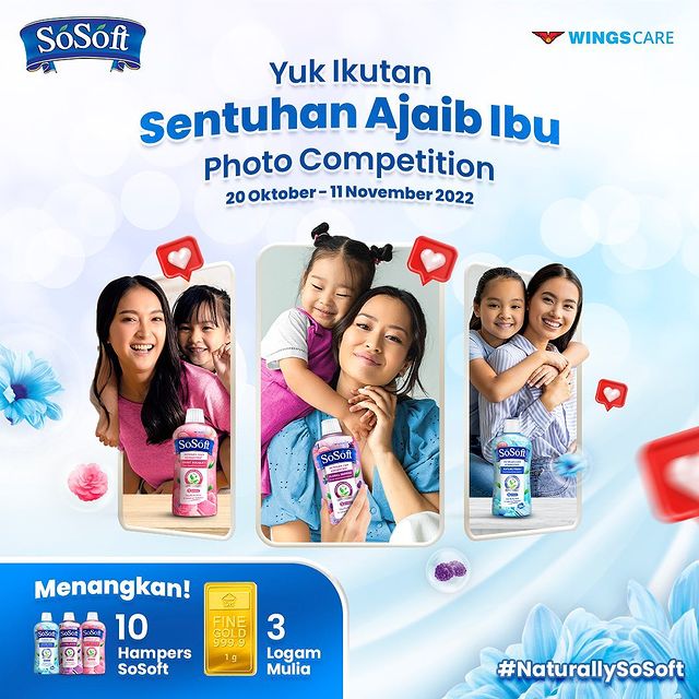 Kontes Foto Sentuhan Ajaib Ibu Berhadiah 3 Logam Mulia 1 Gram