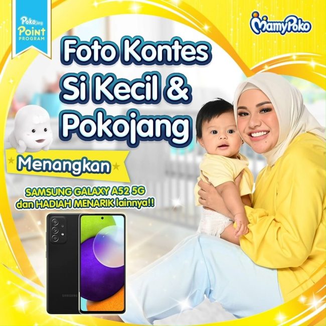 Kontes Foto Si Kecil dan Pokojang Berhadiah SAMSUNG A52s 5G