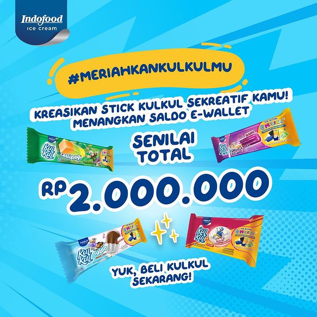 Kreasikan Stick Es Krim Kulkul Berhadiah Total 2 Juta Rupiah