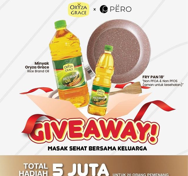 Kuis Oryza Grace x Pero Berhadiah Total 5 Juta Rupiah