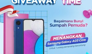 Kuis Sumpah Pemuda Berhadiah HP SAMSUNG A03 Core