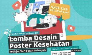 Lomba Desain Poster Kesehatan Berhadiah E-wallet Jutaan Rupiah