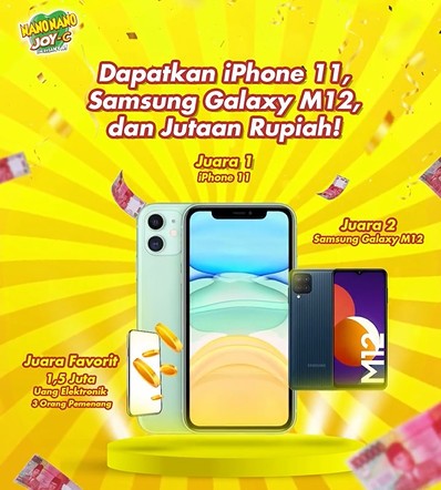 Lomba Foto Aktivitas Bareng Nano Nano Joy-C Berhadiah iPhone 11