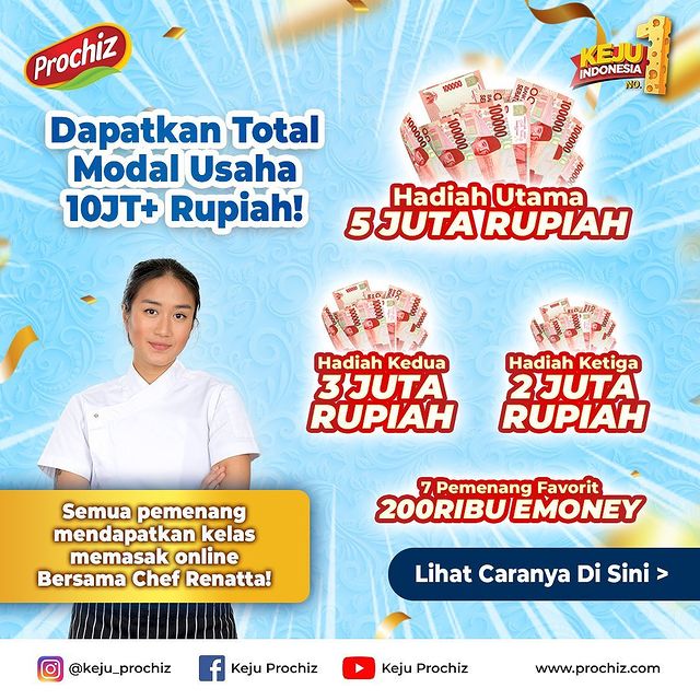 Lomba Kreasi Bekal Prochiz Total Hadiah Lebih dari 10 Juta Rupiah