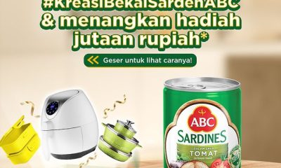 Lomba Kreasi Bekal Sarden ABC Berhadiah Air Fryer, Alat Masak, dll