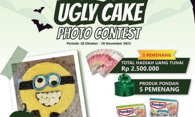 Lomba Kreasi Ugly Cake Berhadiah Uang Total 2,5 Juta & Hampers