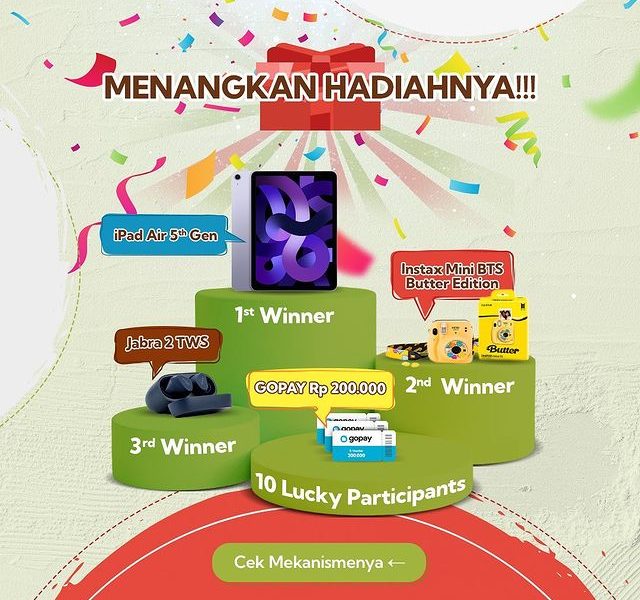 Lomba Kreasi Warna Baru Ceres, Juara 1 Hadiahnya iPad Air 5