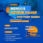 Lomba Menulis Artikel Pajak Berhadiah Total 5 Juta Rupiah