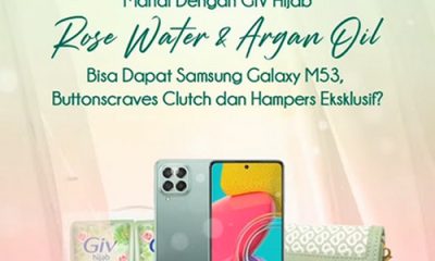 Lomba Reels GIV A Fresh Shower Feels Berhadiah SAMSUNG M53