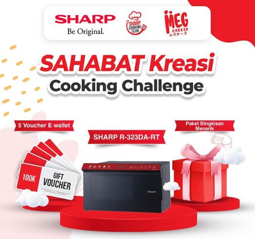 Lomba Resep MEG Cheese Berhadiah SHARP Microwave