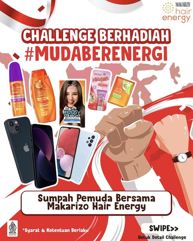 Makarizo Muda Berenergi Challenge Berhadiah iPhone 13