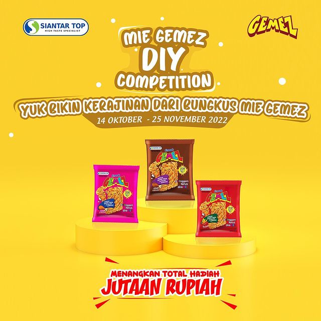 Mie Gemez DIY Competition Berhadiah Jutaan Rupiah