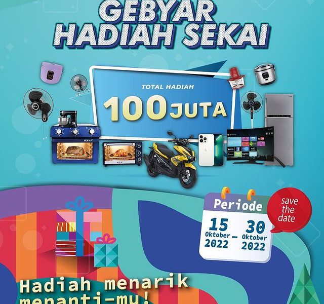 Pakai Twibbon Gebyar Hadiah Sekai Berhadiah Total 100 Juta
