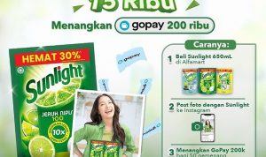 Post Foto Bareng Sunlight Berhadiah Gopay Total 10 Juta