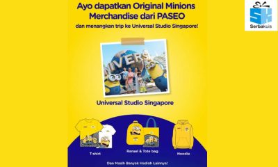 Promo Poin Paseo x Minions Berhadiah Trip ke Universal Studio