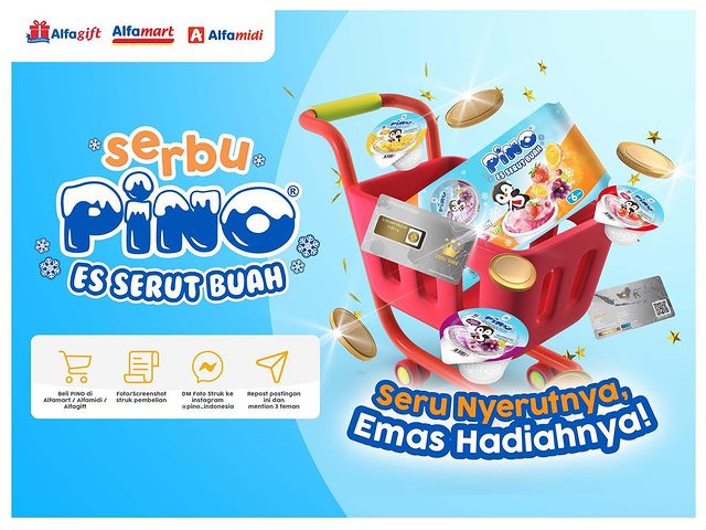 Promo Serbu Pino Serut Buah Berhaidah 20 Emas Setiap 2 Minggu