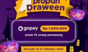 Propan Draween Giveaway Berhadiah Gopay Total 1 Juta