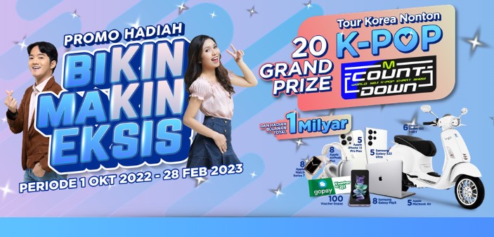 Undian KIN Bikin Makin Eksis Grand Prize 20 Tour Korea & 1 Milyar-thumbnail