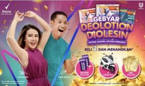 Undian Rexona Gebyar Deolotion Diolesin Hadiah 3 Honda PCX