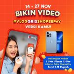 Bikin Video Vlog QRIS ShopeePay Berhadiah iPhone 13 Pro