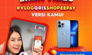 Bikin Video Vlog QRIS ShopeePay Berhadiah iPhone 13 Pro