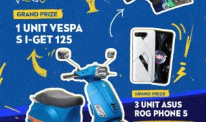 Challenge Dukung & Menang Berhadiah VESPA S I-GET 125