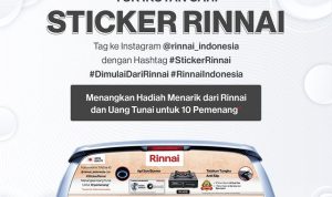 Foto Mobil Bersticker Rinnai, Menangkan Hadiah Jutaan Rupiah