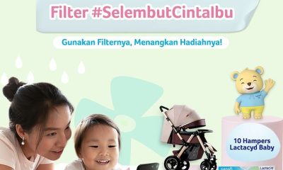 Giveaway Filter IG Selembut Cinta Ibu Berhadiah 2 Baby Stroller