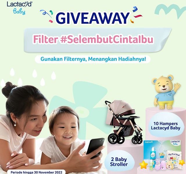 Giveaway Filter IG Selembut Cinta Ibu Berhadiah 2 Baby Stroller