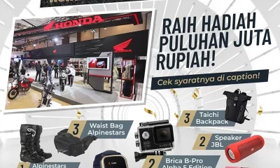 Giveaway Honda Community IMOS 2022 Total Hadiah Puluhan Juta